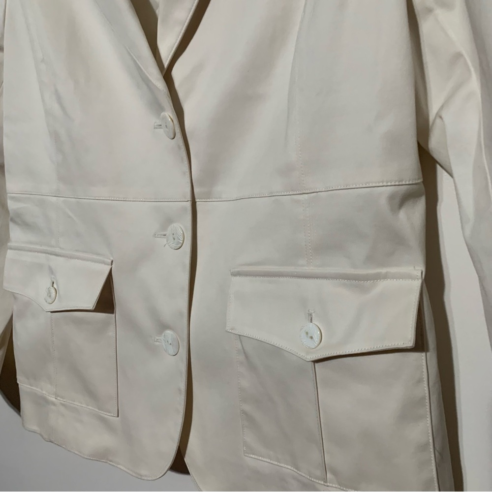 Reba Women's Ivory Blazer - Picture 2 of 4